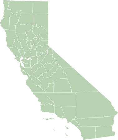 Map of california